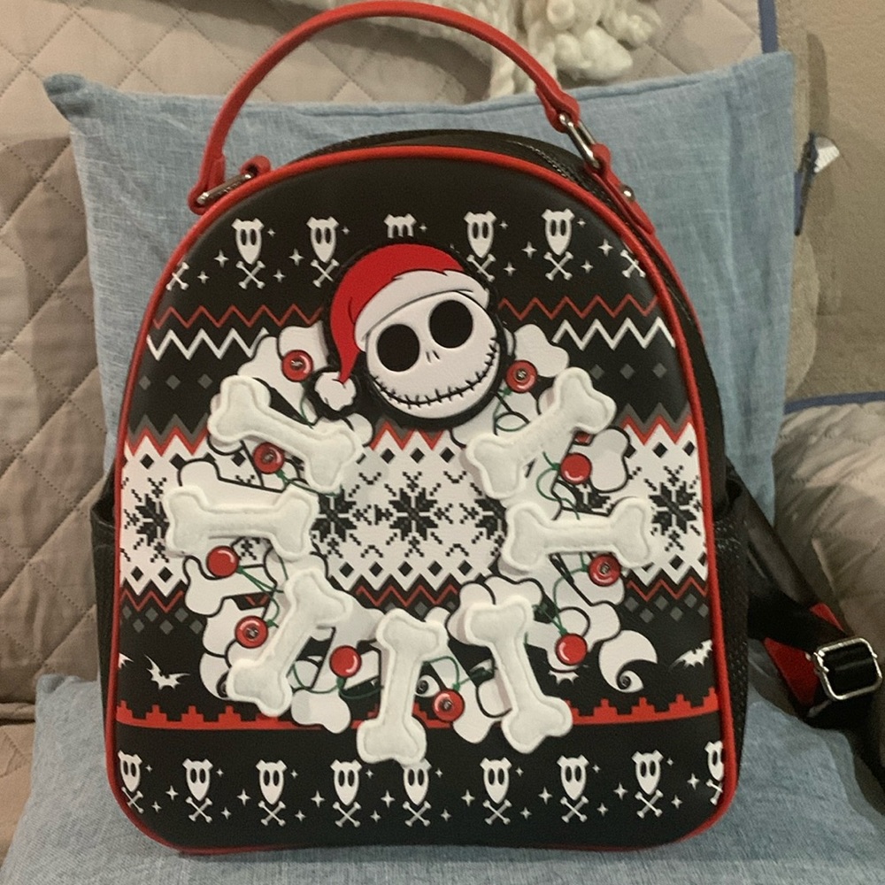Her Universe The Nightmare Before Christmas Sweater Mini Backpack